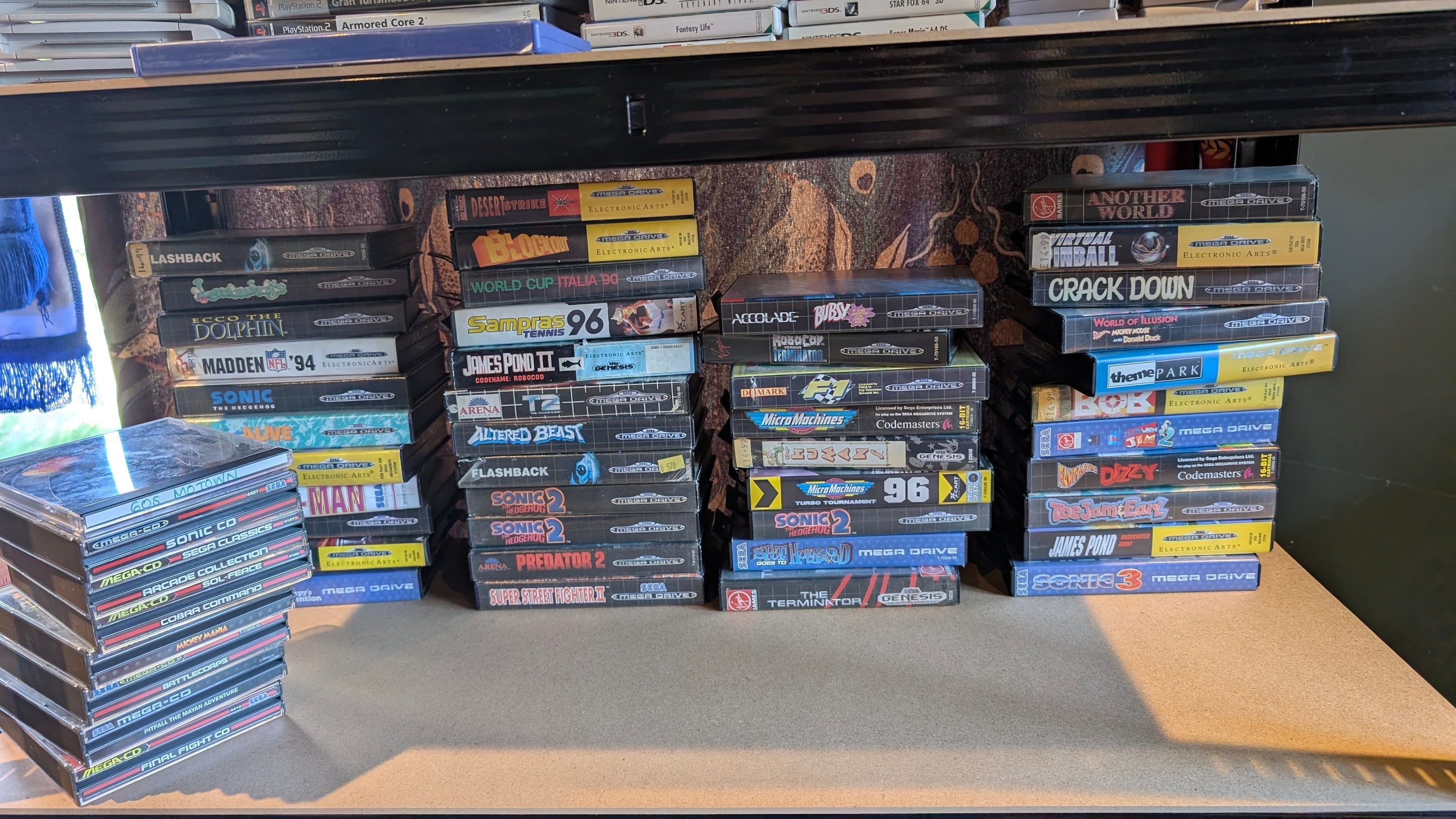 Collector Condition Sega Mega CD & Sega Mega Drive games