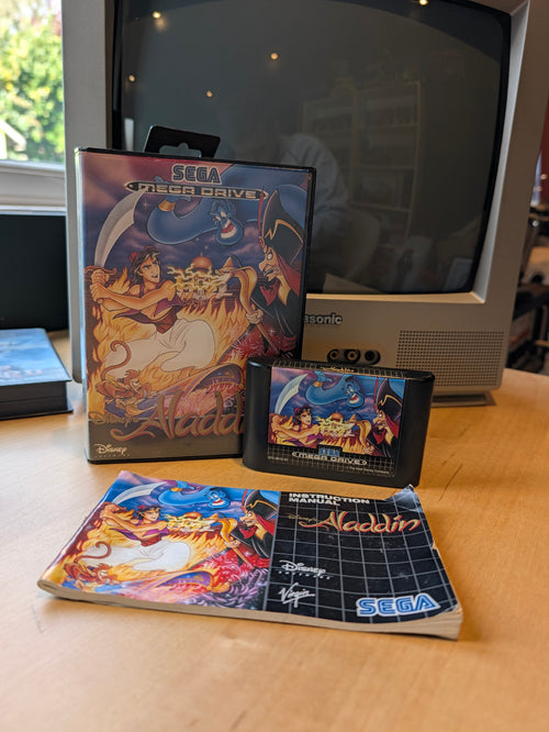 Aladdin - Sega Mega Drive - PAL - Boxed with Manual