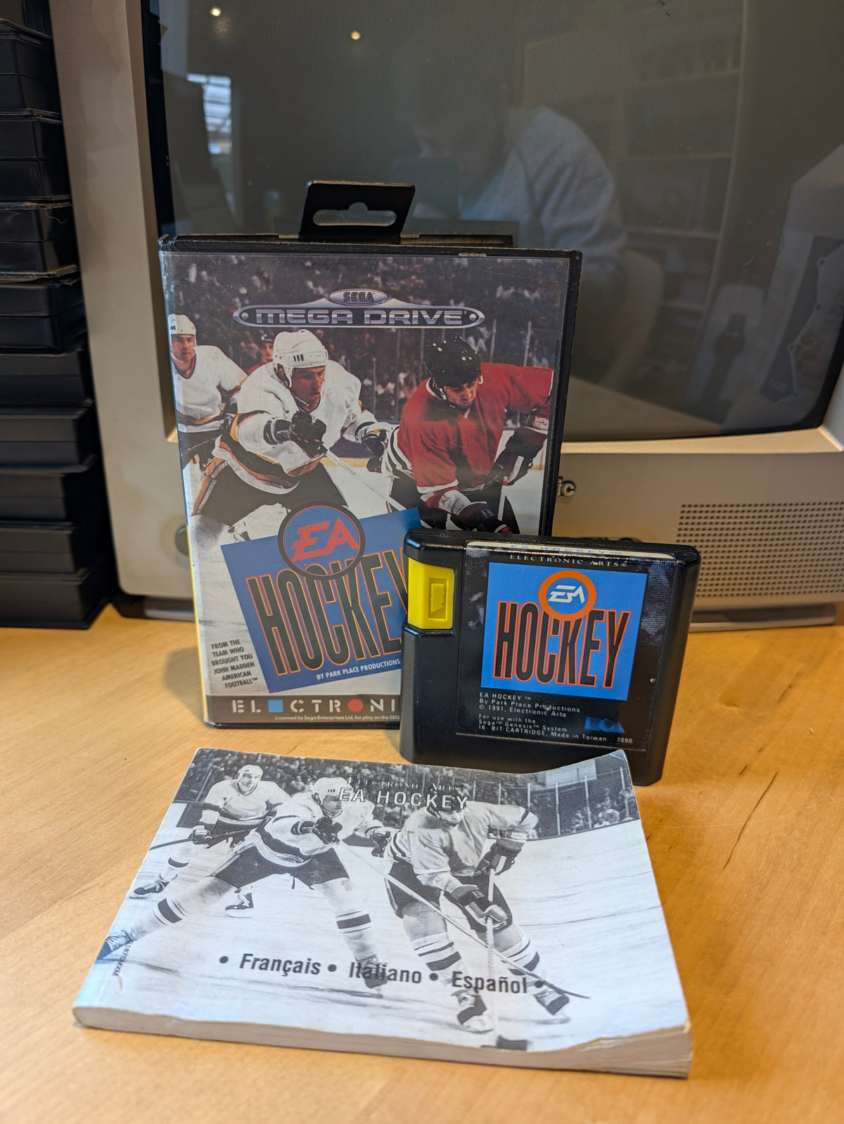 EA Hockey - Sega Mega Drive - PAL - Boxed with Manual
