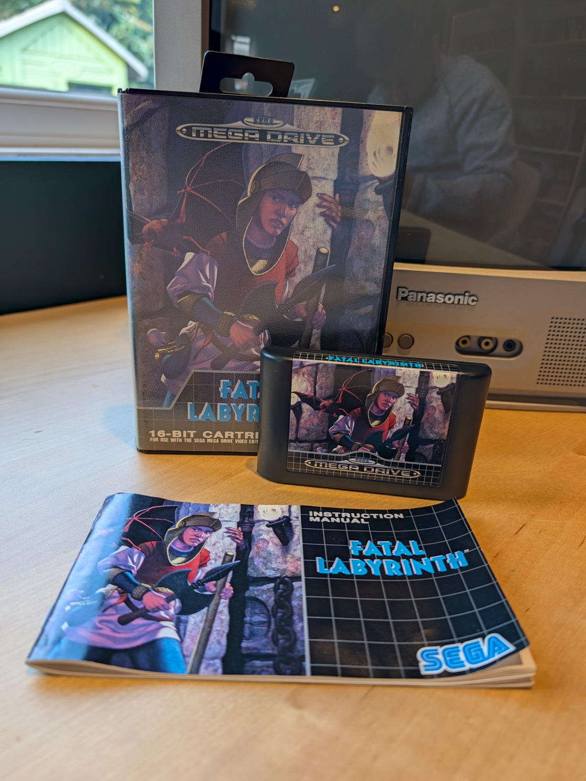 Fatal Labyrinth - Sega Mega Drive - PAL - Boxed with Manual
