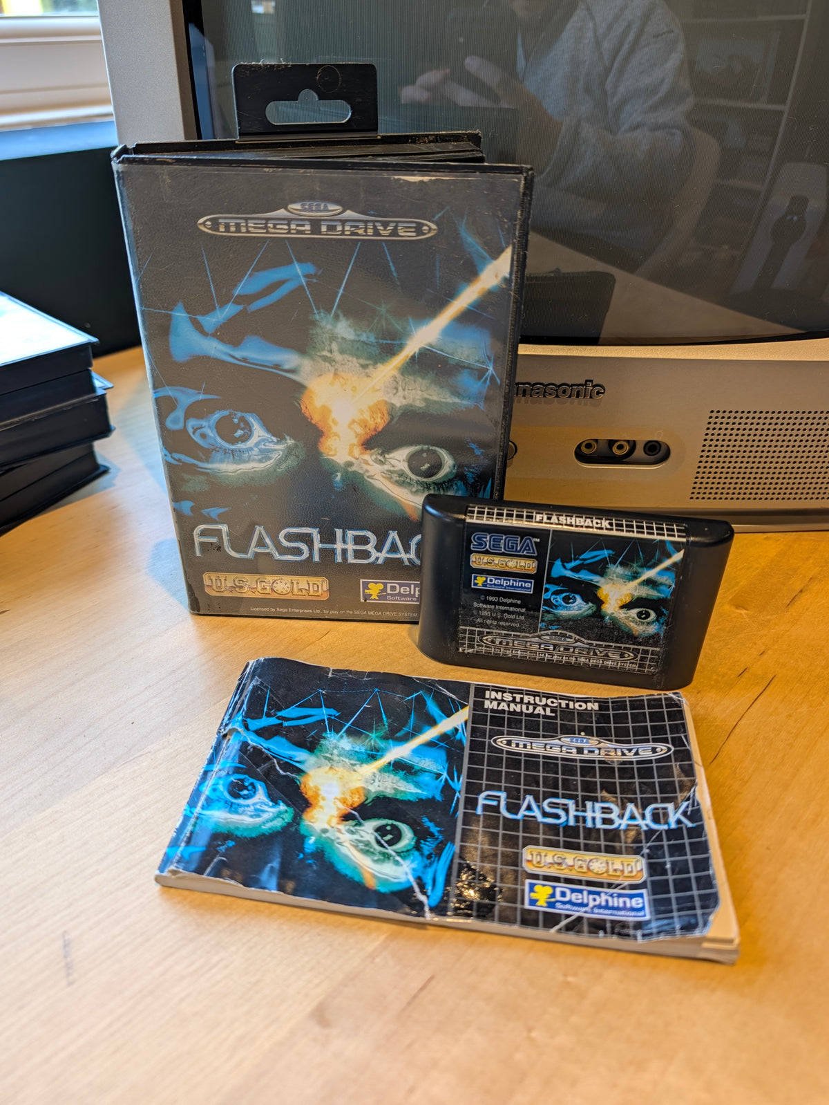 Flashback - Sega Mega Drive - PAL - Boxed with Manual