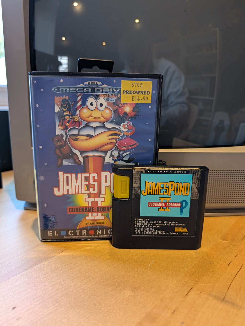 James Pond II: Codename RoboCod - Sega Mega Drive - PAL - Boxed, No Manual