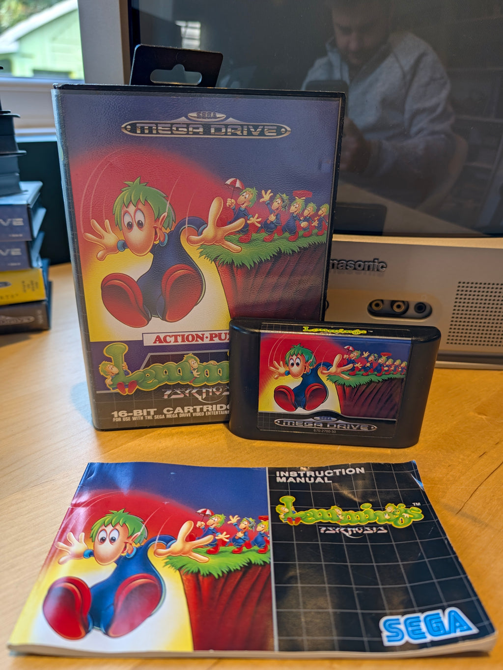 Lemmings - Sega Mega Drive - PAL - Boxed with Manual