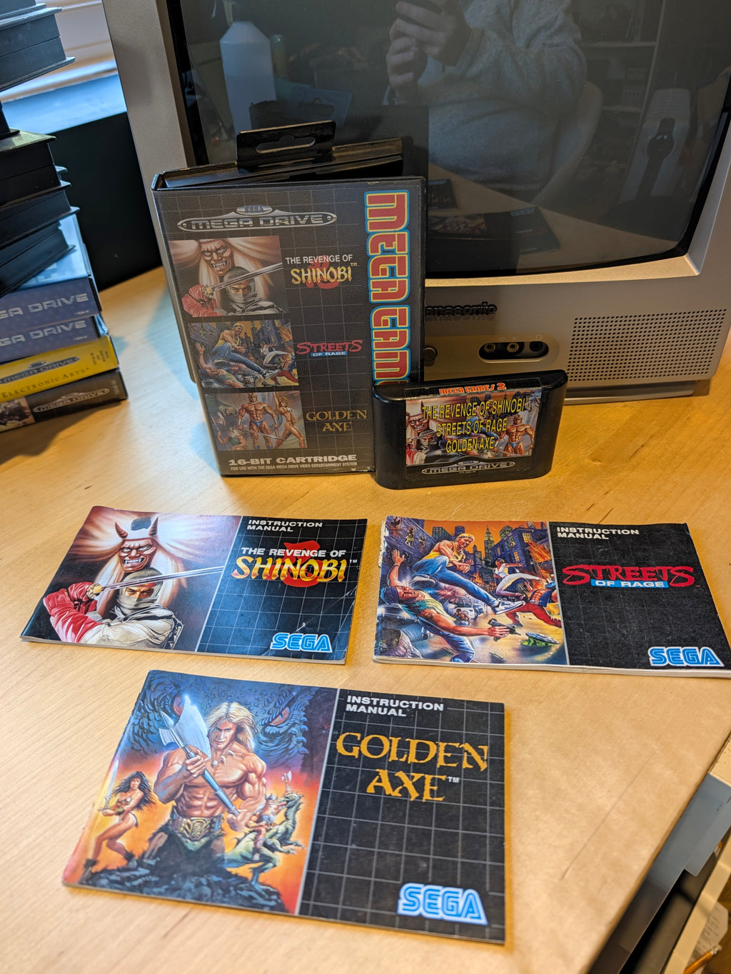 Mega Games 2 - Sega Mega Drive - PAL - Boxed with Manual
