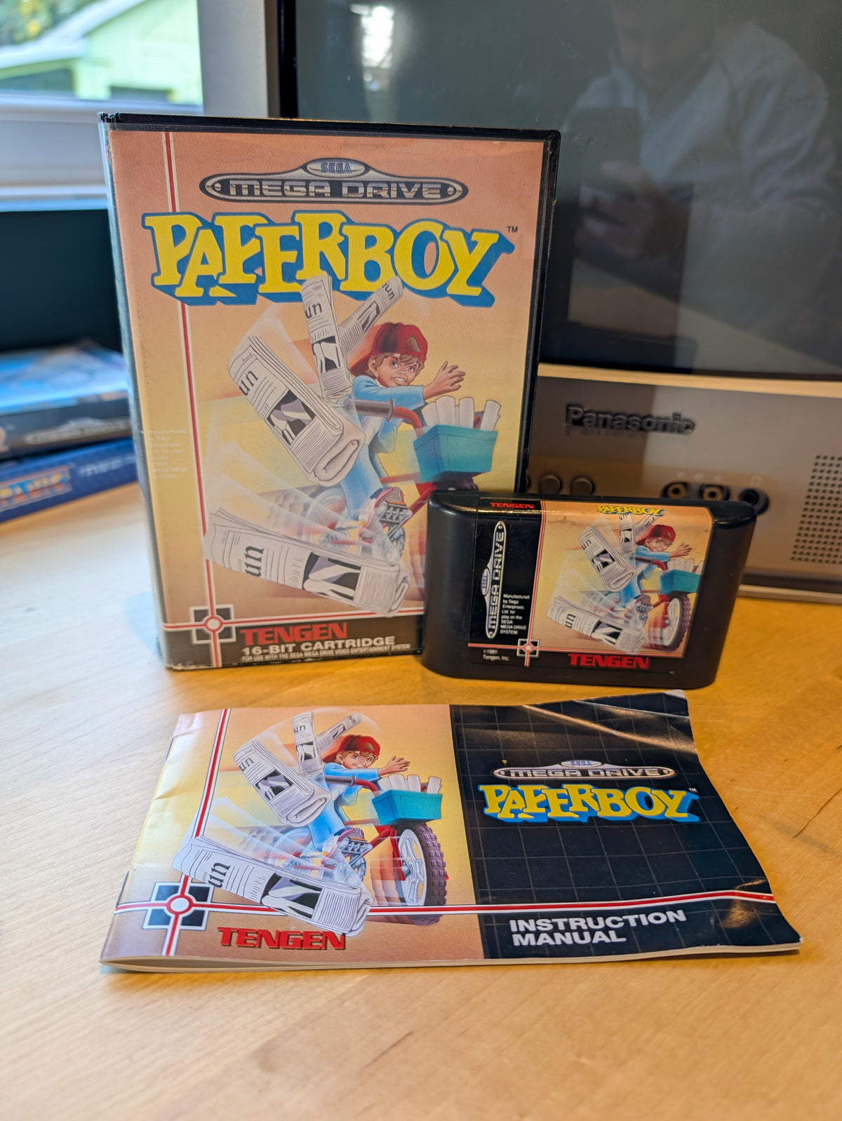 Paperboy - Sega Mega Drive - PAL - Boxed with Manual