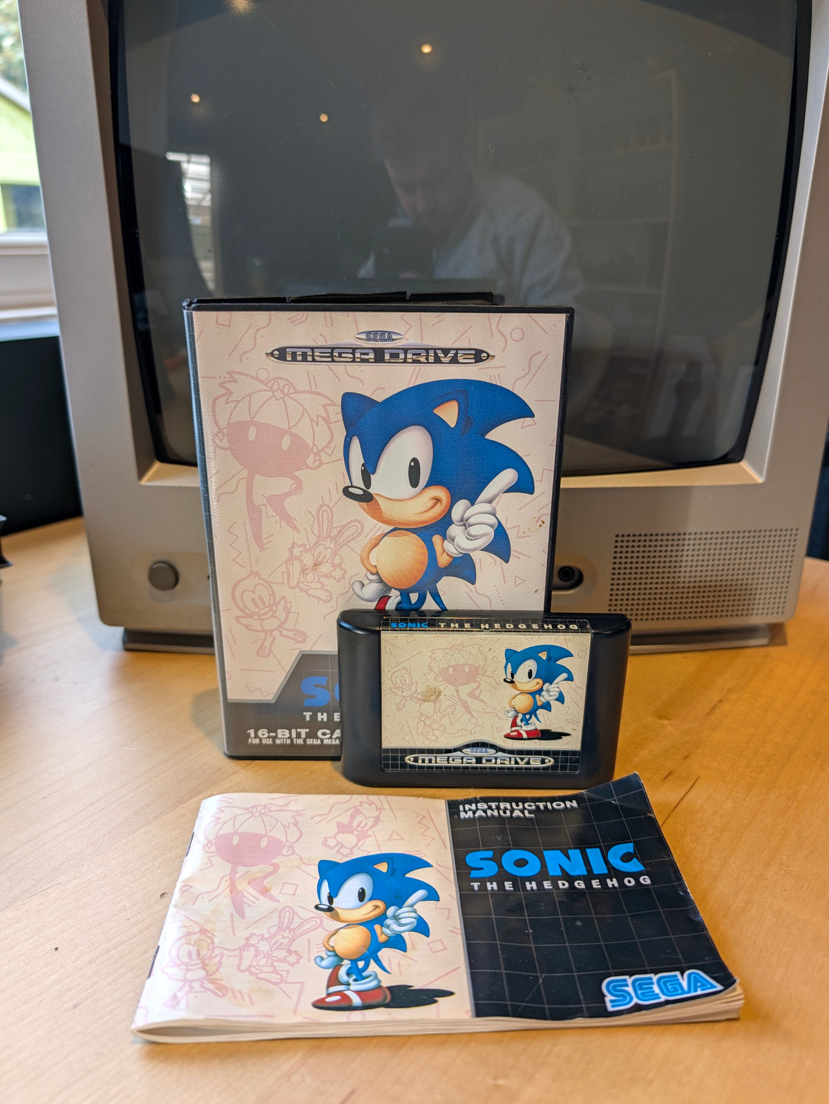 Sonic the Hedgehog - Sega Mega Drive - PAL - Boxed with Manual