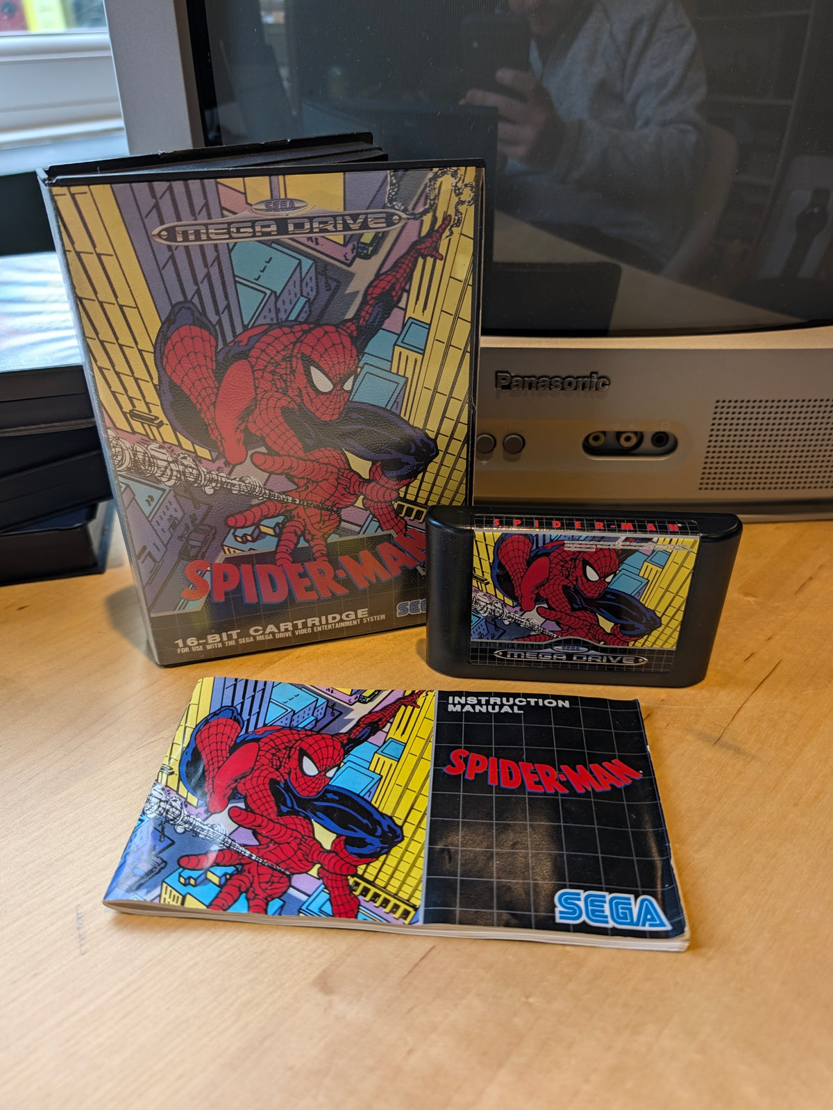 Spider-Man - Sega Mega Drive - PAL - Boxed with Manual