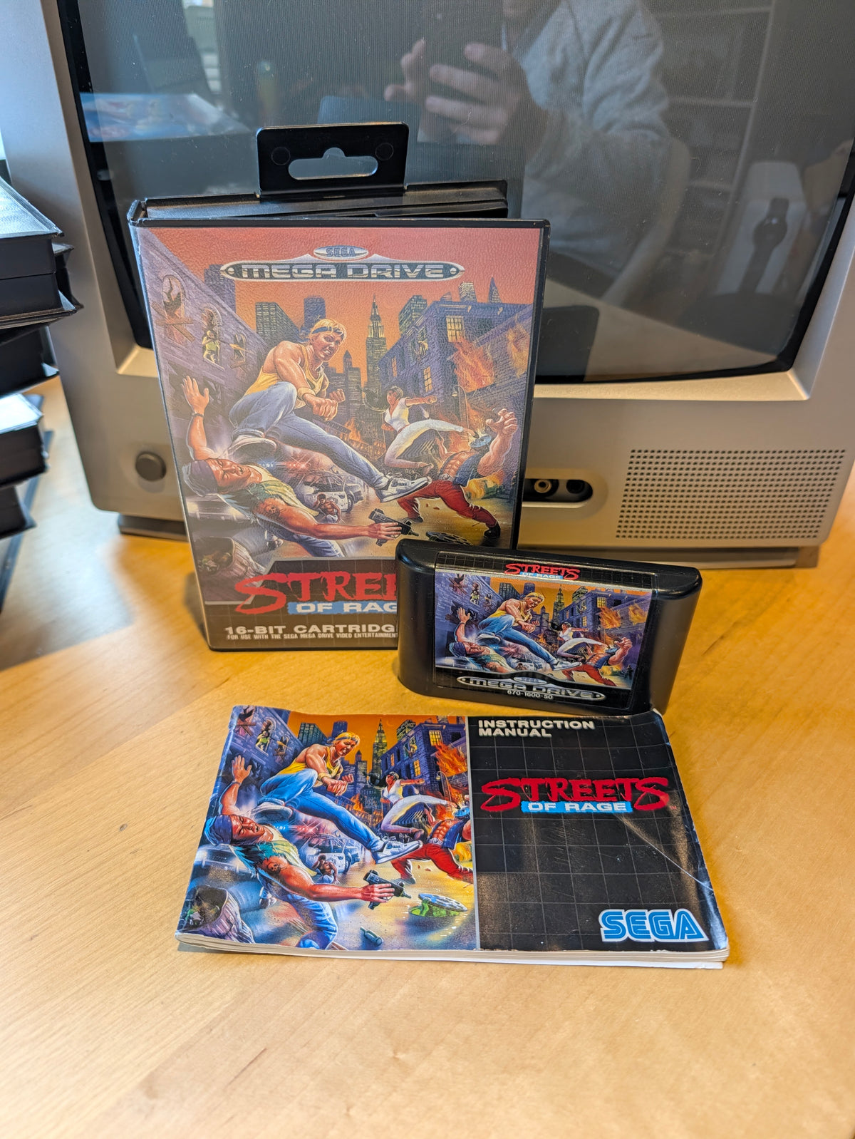 Streets of Rage - Sega Mega Drive - PAL - Boxed with Manual