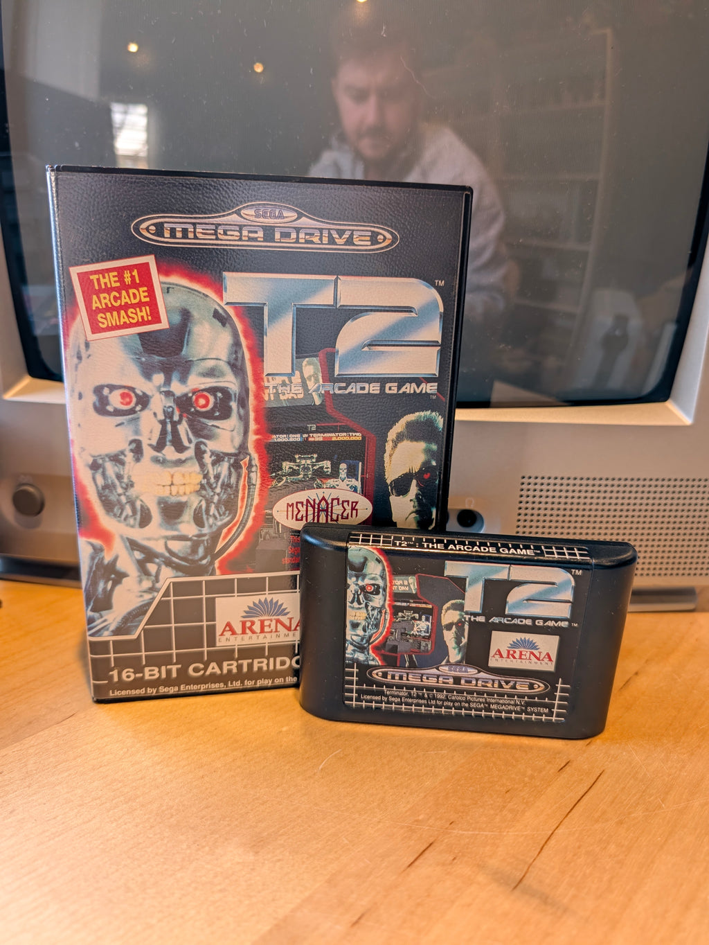 T2: The Arcade Game - Sega Mega Drive - PAL - Boxed, No Manual
