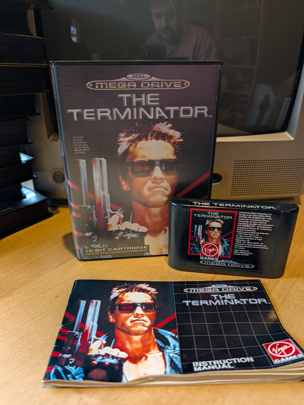 The Terminator - Sega Mega Drive - PAL - Boxed with Manual
