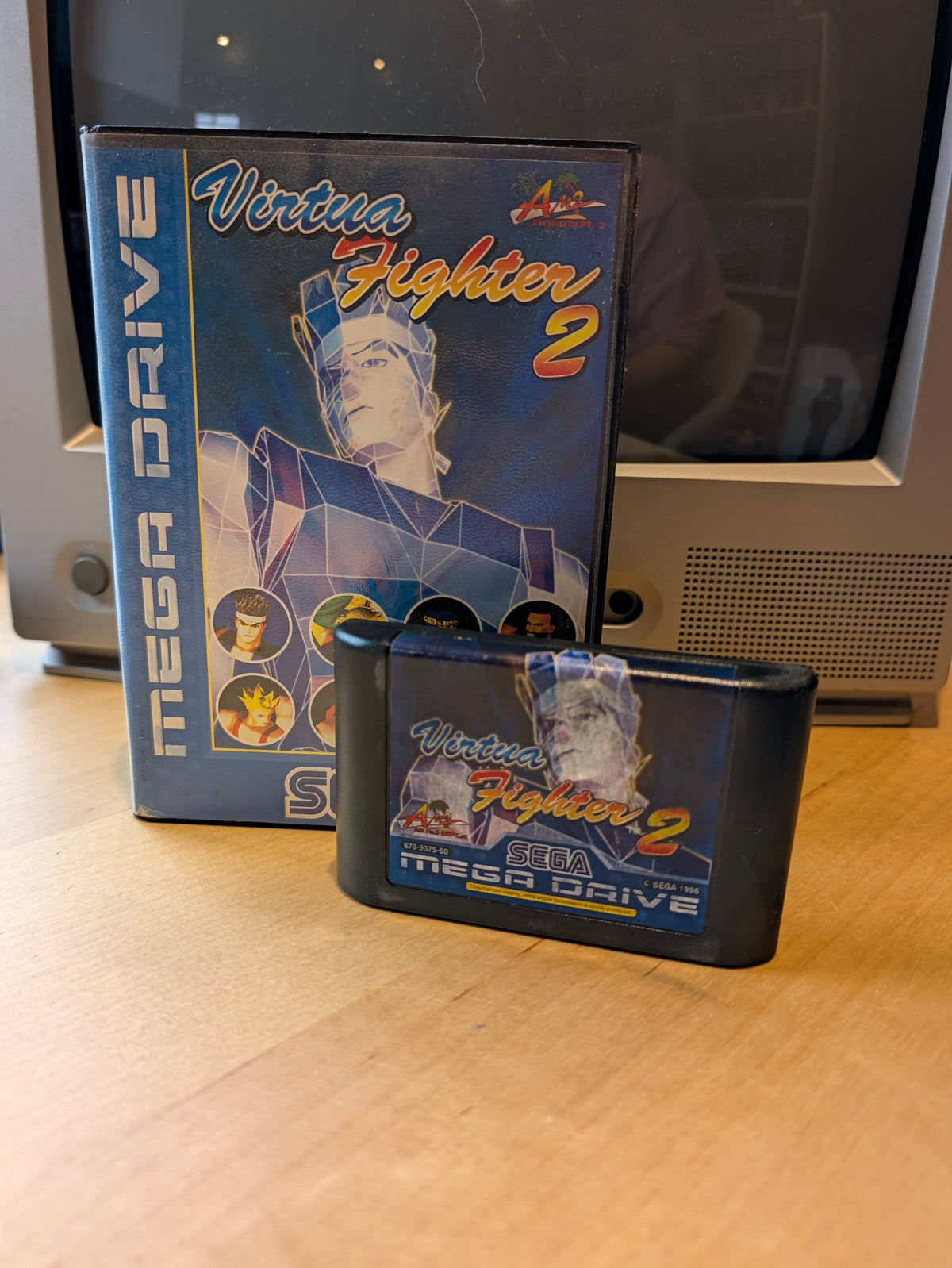 Virtua Fighter 2 - Sega Mega Drive - PAL - Boxed, No Manual