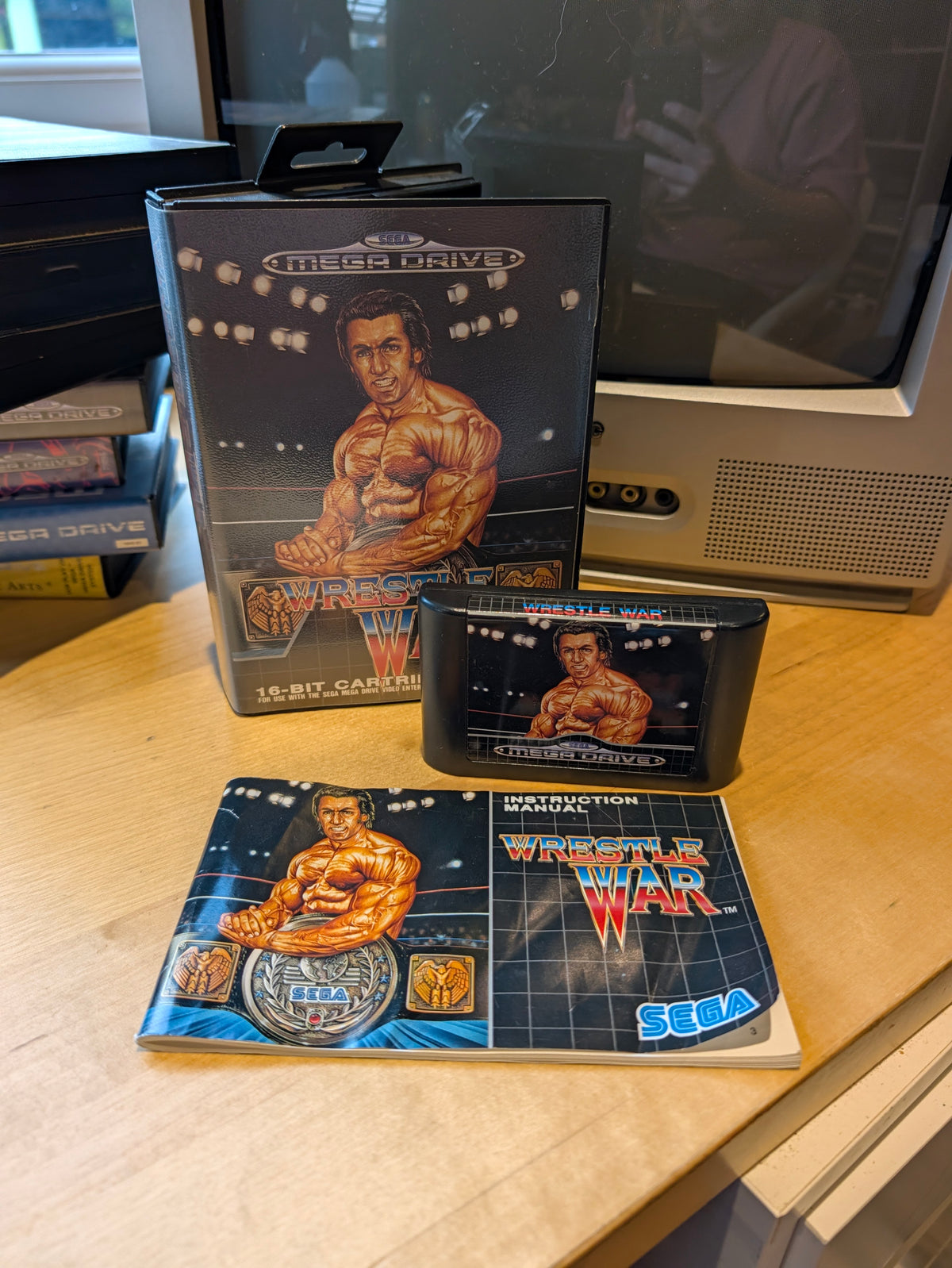 WrestleWar - Sega Mega Drive - PAL - Boxed with Manual