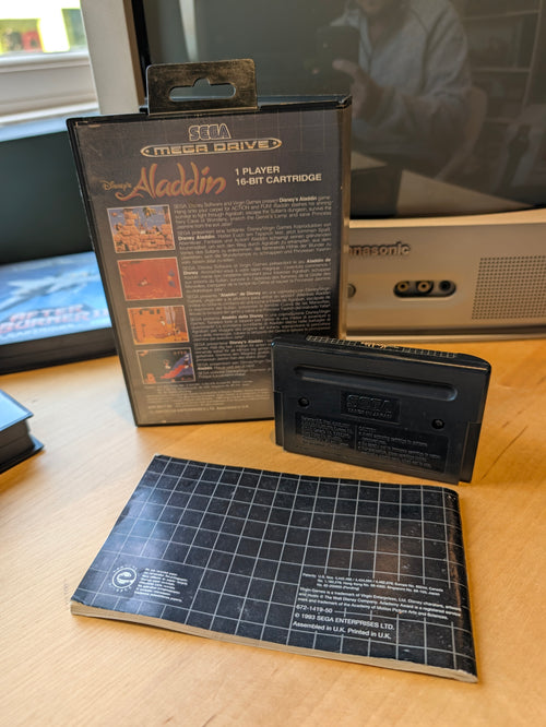 Aladdin - Sega Mega Drive - PAL - Boxed with Manual