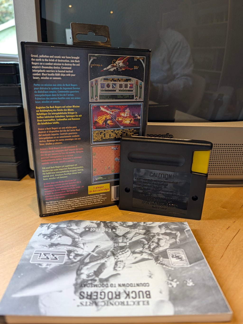 Buck Rogers: Countdown to Doomsday - Sega Mega Drive - PAL - Boxed with Manual