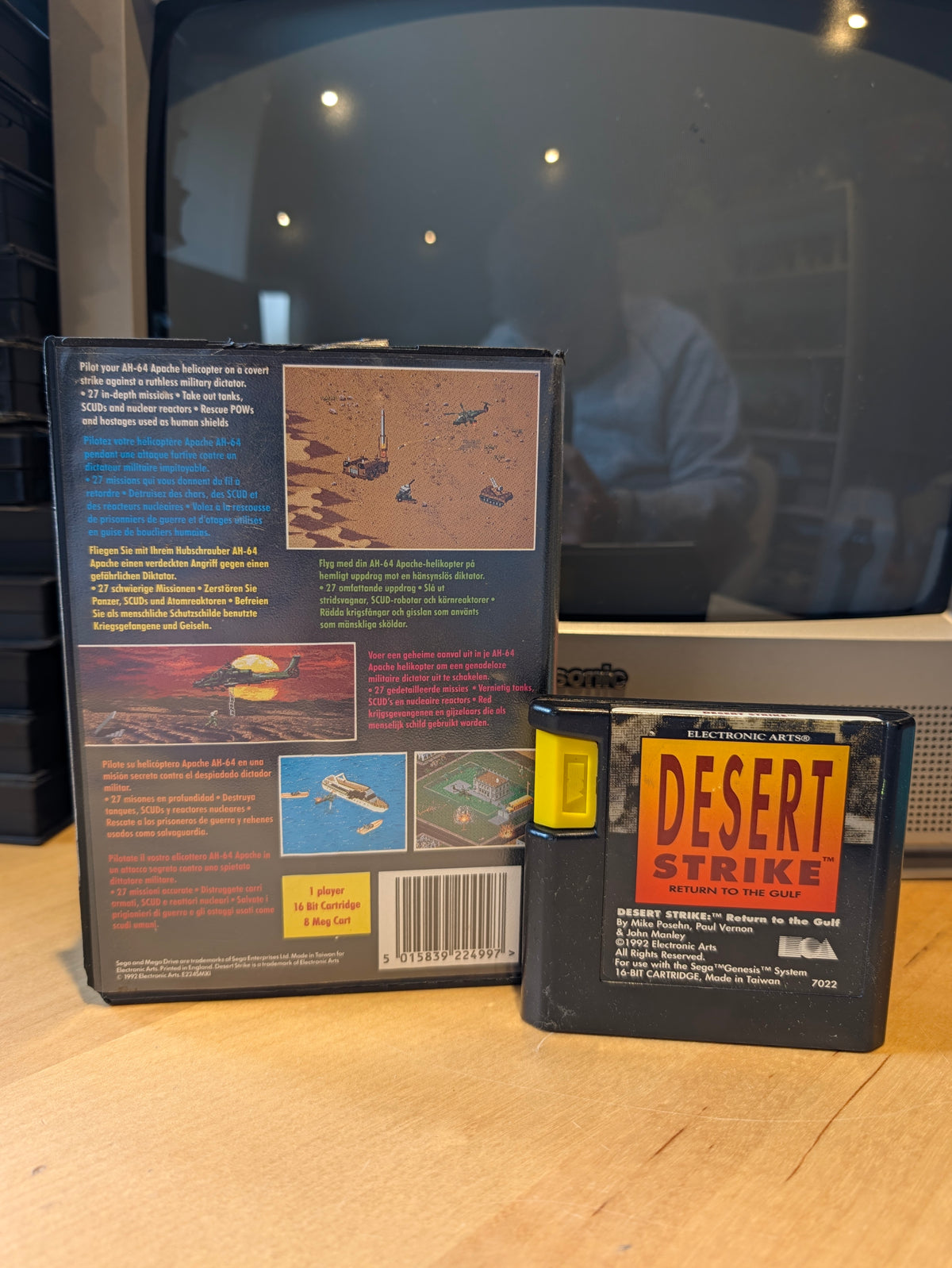 Desert Strike - Sega Mega Drive - PAL - Boxed, No Manual