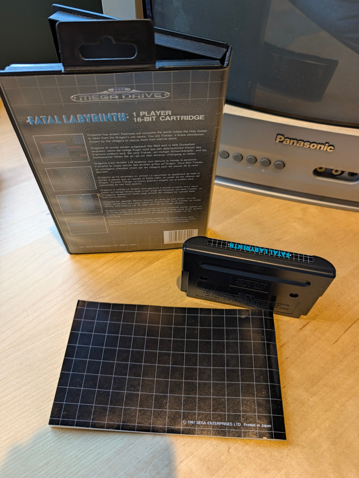 Fatal Labyrinth - Sega Mega Drive - PAL - Boxed with Manual