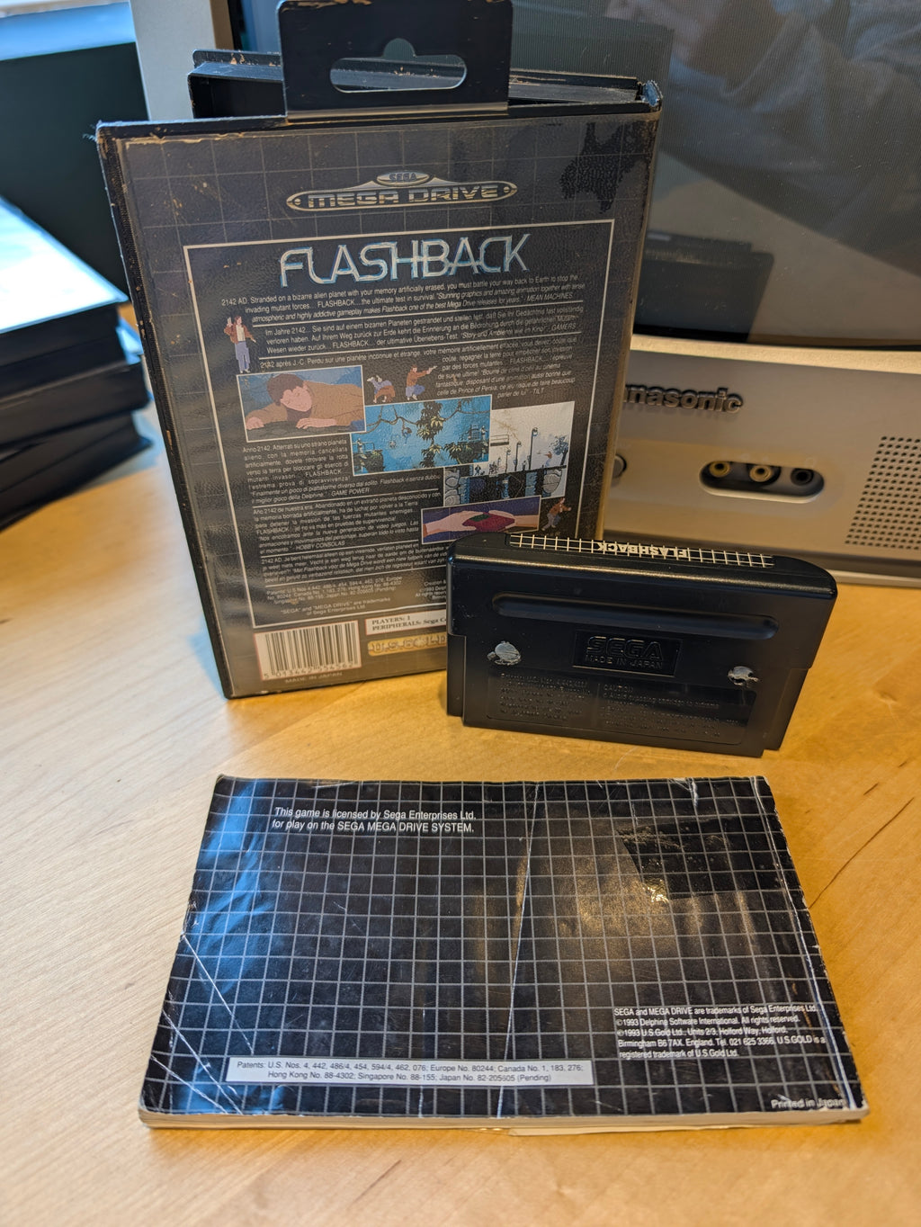 Flashback - Sega Mega Drive - PAL - Boxed with Manual