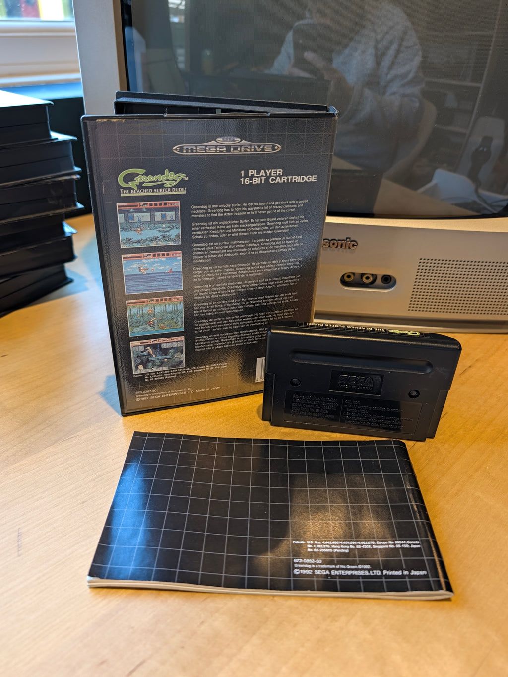Greendog: The Beached Surfer Dude! - Sega Mega Drive - PAL - Boxed with Manual