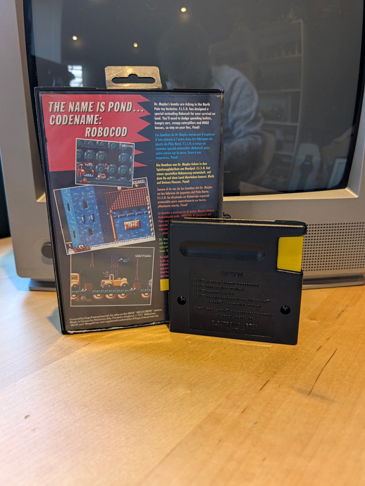 James Pond II: Codename RoboCod - Sega Mega Drive - PAL - Boxed, No Manual