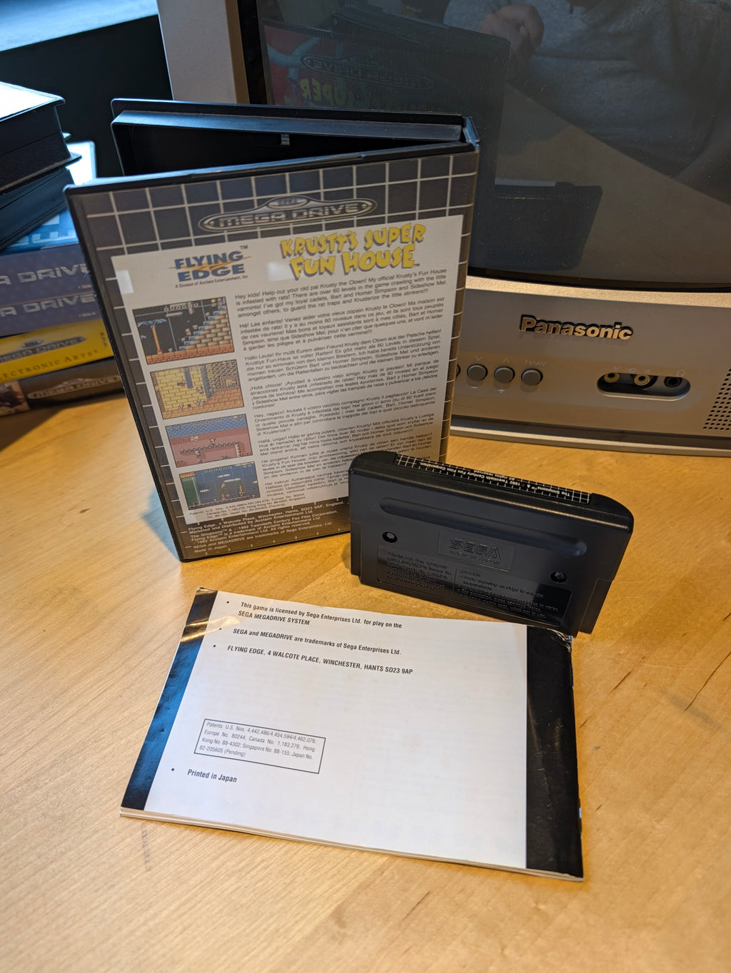 Krusty's Super Fun House - Sega Mega Drive - PAL - Boxed with Manual