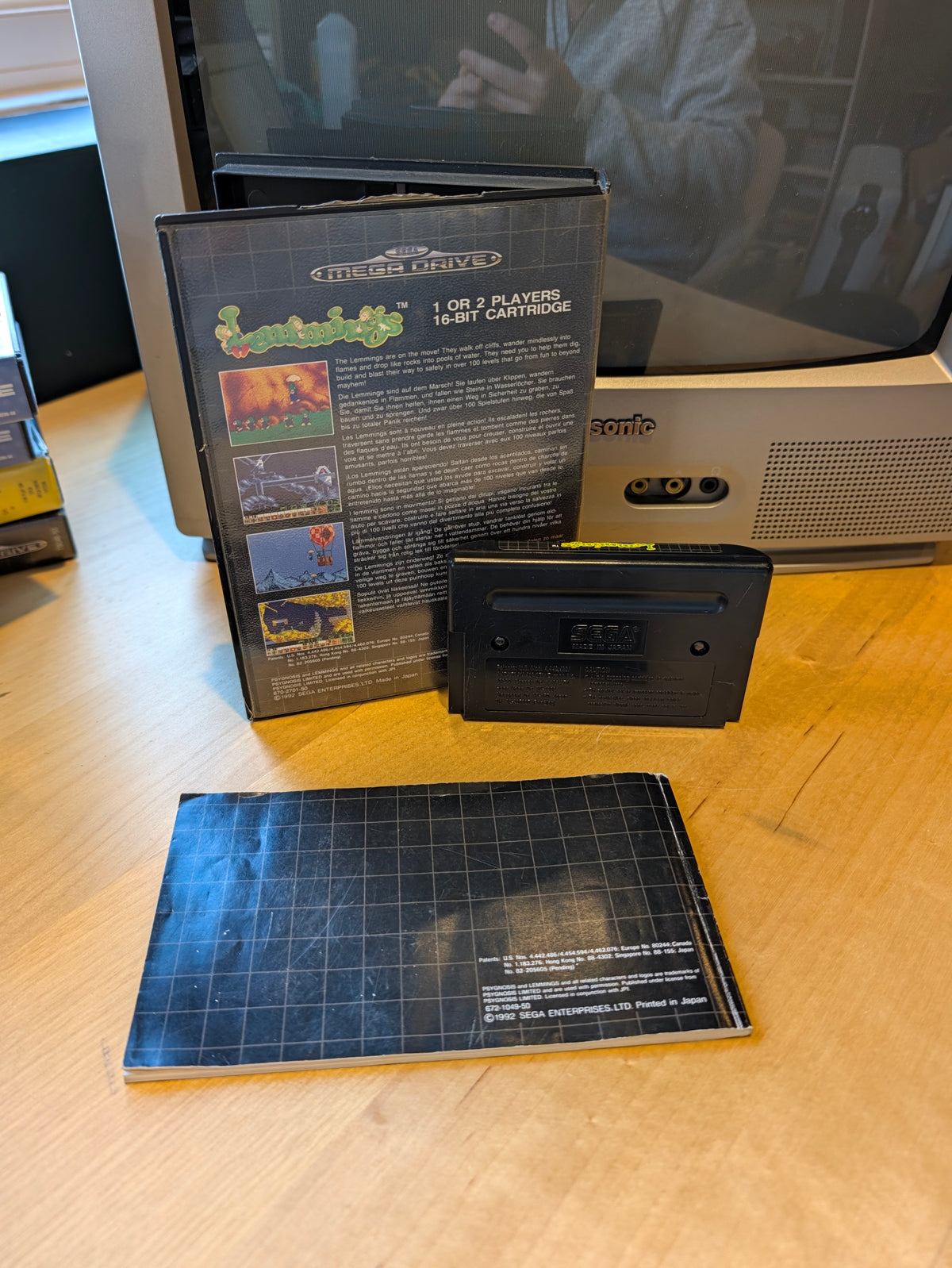 Lemmings - Sega Mega Drive - PAL - Boxed with Manual