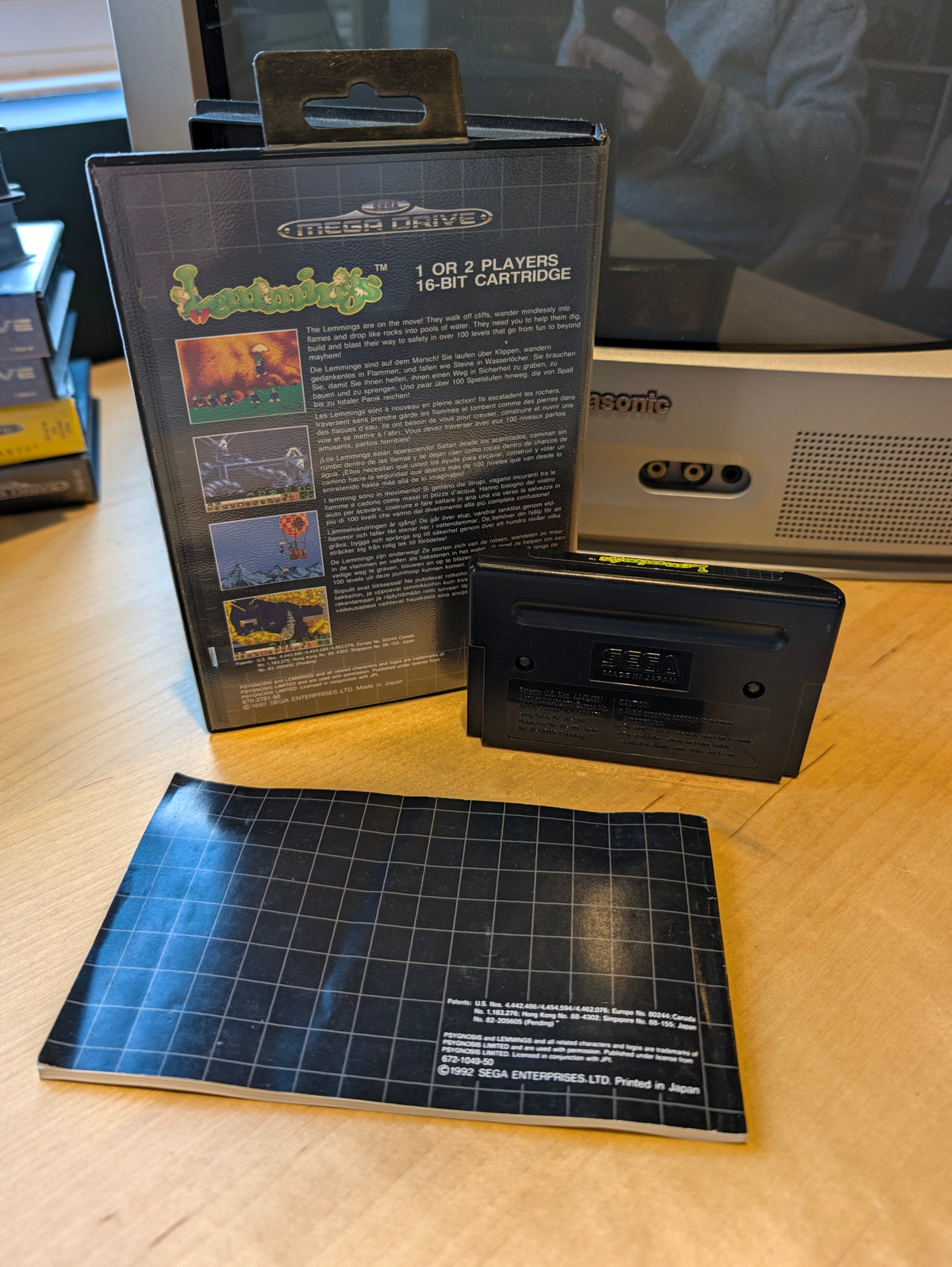 Lemmings - Sega Mega Drive - PAL - Boxed with Manual