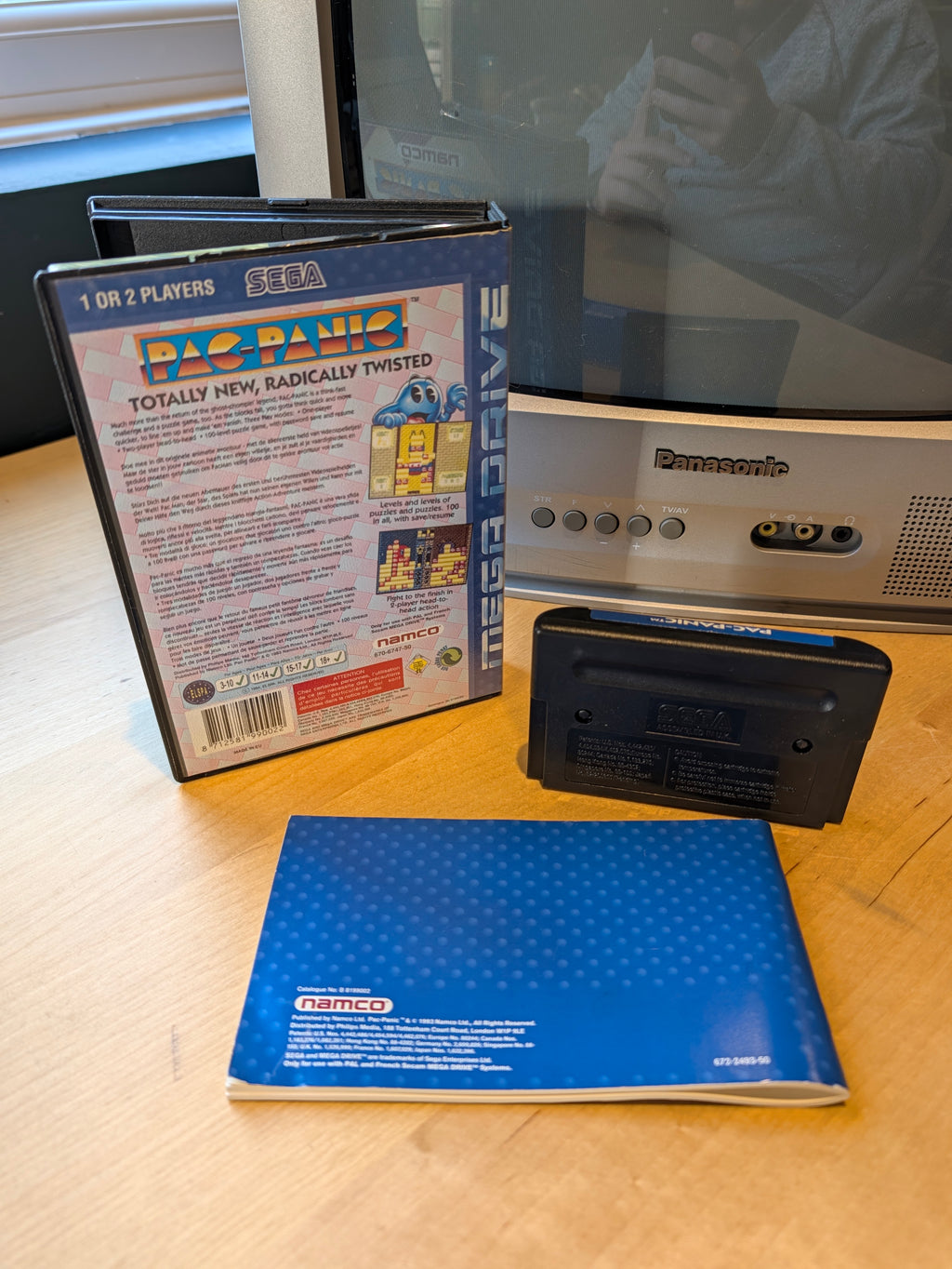 Pac-Panic - Sega Mega Drive - PAL - Boxed with Manual