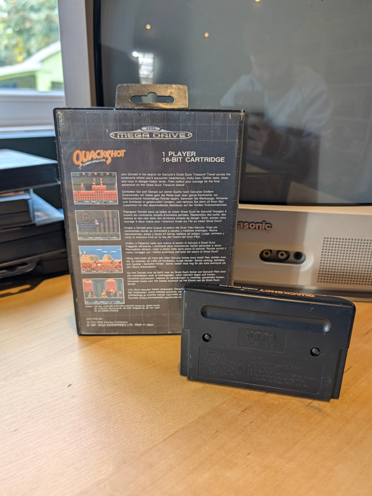 QuackShot Starring Donald Duck - Sega Mega Drive - PAL - Boxed, No Manual