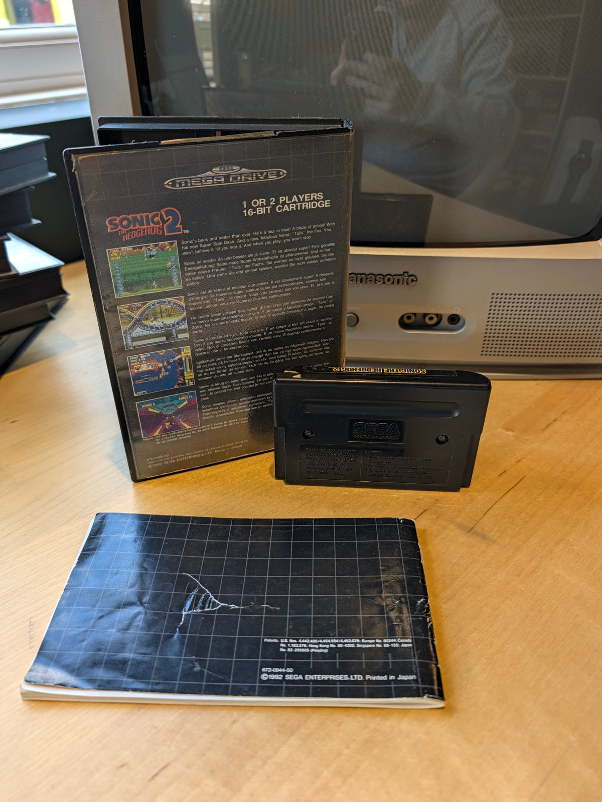 Sonic the Hedgehog 2 - Sega Mega Drive - PAL - Boxed with Manual
