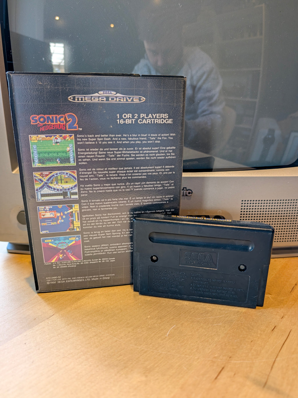Sonic the Hedgehog 2 - Sega Mega Drive - PAL - Boxed, No Manual