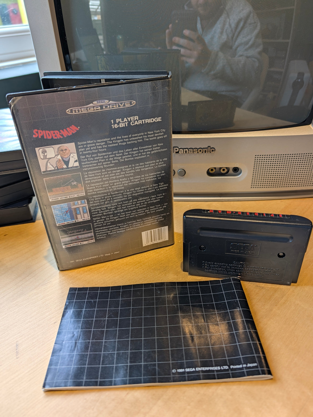 Spider-Man - Sega Mega Drive - PAL - Boxed with Manual