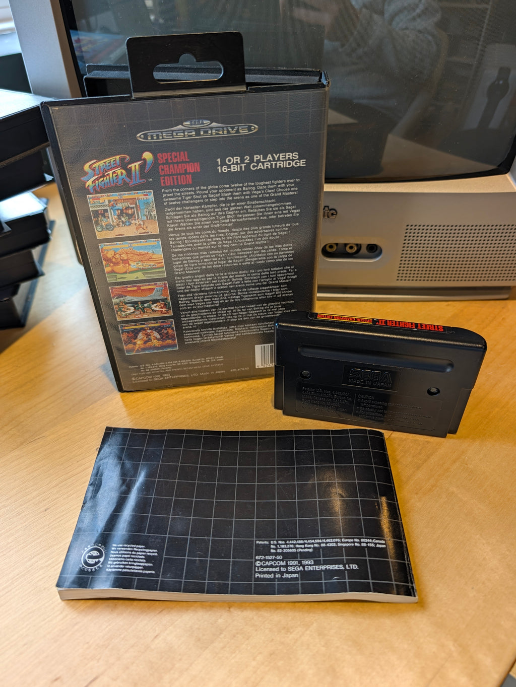 Street Fighter II Special Champion Edition - Mega Drive - PAL - Boxed + Manual