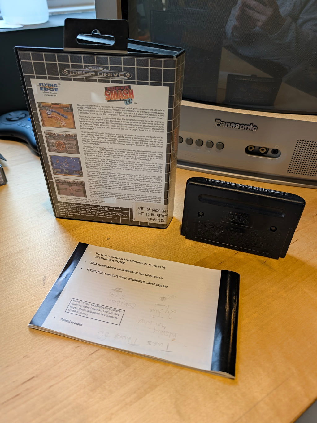 Super Smash T.V. - Sega Mega Drive - PAL - Boxed with Manual