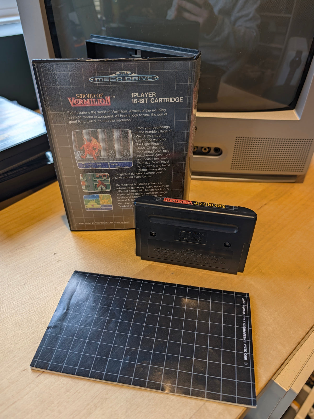 Sword of Vermilion - Sega Mega Drive - PAL - Boxed with Manual