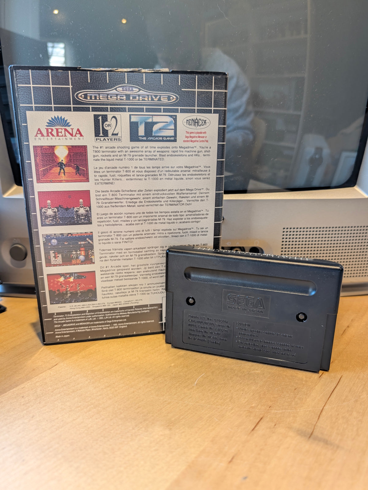 T2: The Arcade Game - Sega Mega Drive - PAL - Boxed, No Manual