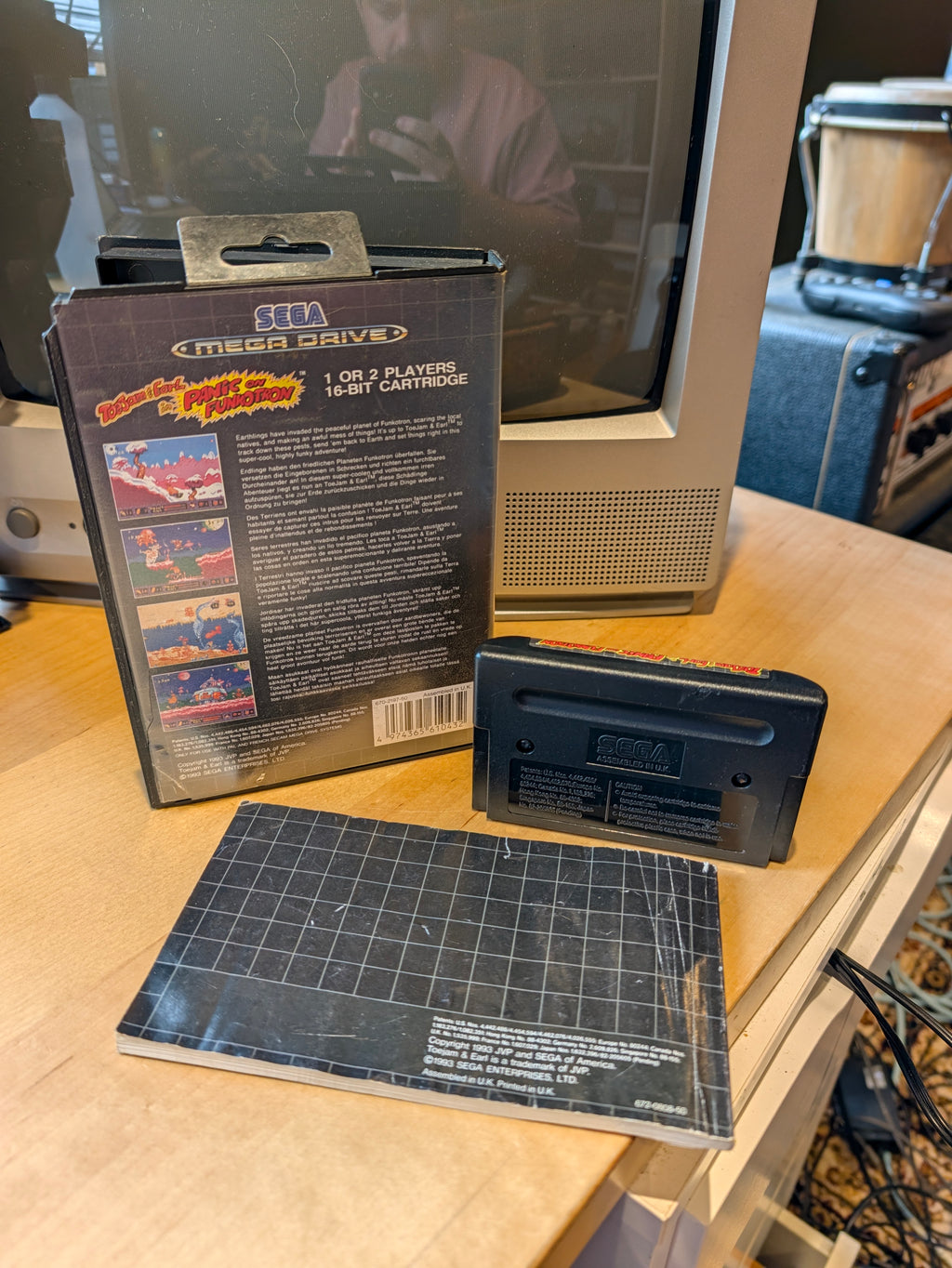 ToeJam & Earl in Panic on Funkotron - Sega Mega Drive - PAL - Boxed with Manual