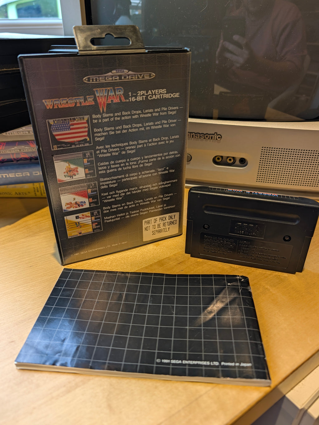 WrestleWar - Sega Mega Drive - PAL - Boxed with Manual