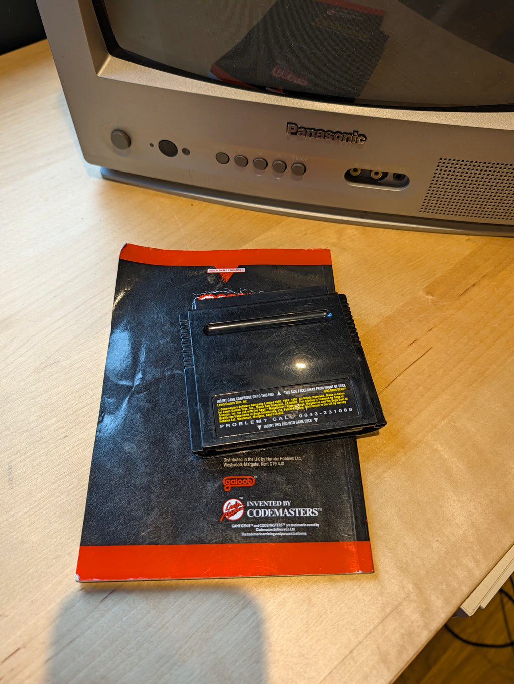 Game Genie - Sega Mega Drive - PAL - Cartridge Only