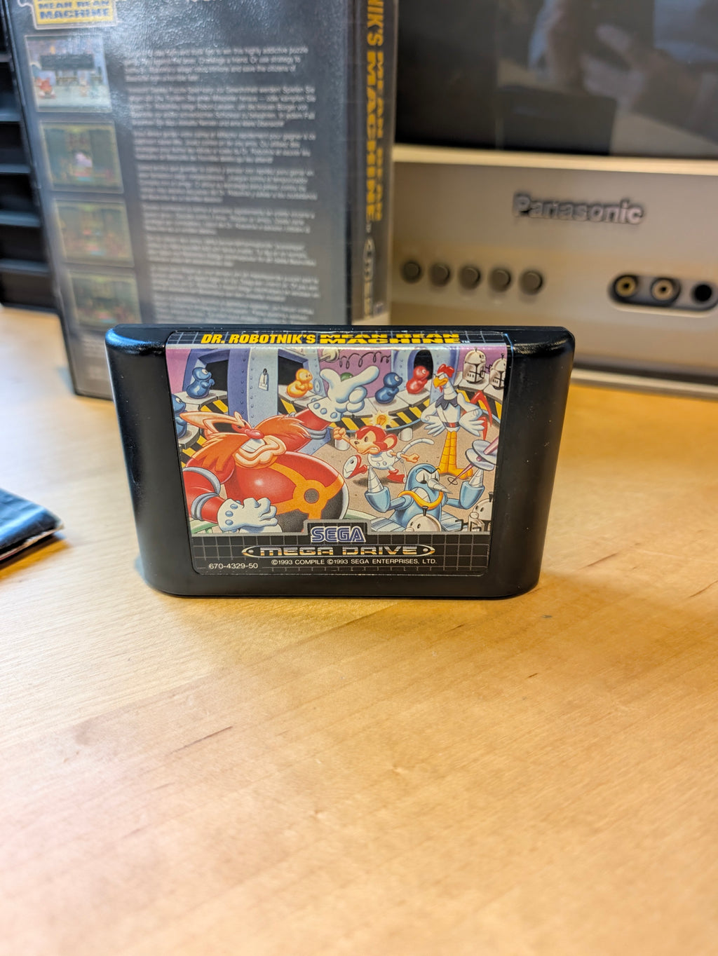 Dr. Robotnik's Mean Bean Machine - Sega Mega Drive - PAL - Boxed with Manual