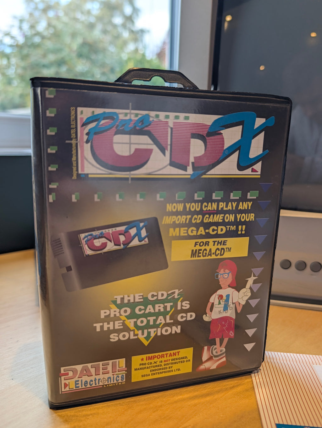 Pro CD X Switcher - Datel - Sega Mega Drive - PAL - Boxed with Manual