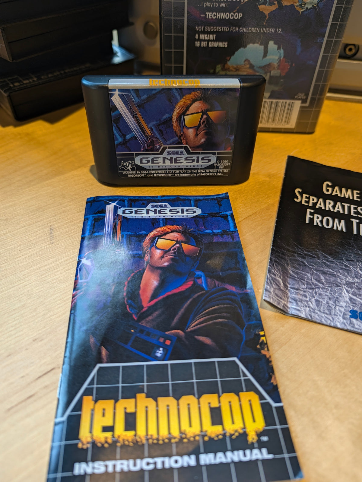 Technocop - Sega Genesis - NTSC - Boxed with Manual