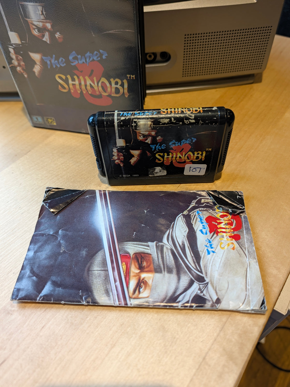 The Super Shinobi - Sega Mega Drive - NTSC-J - Boxed with Manual