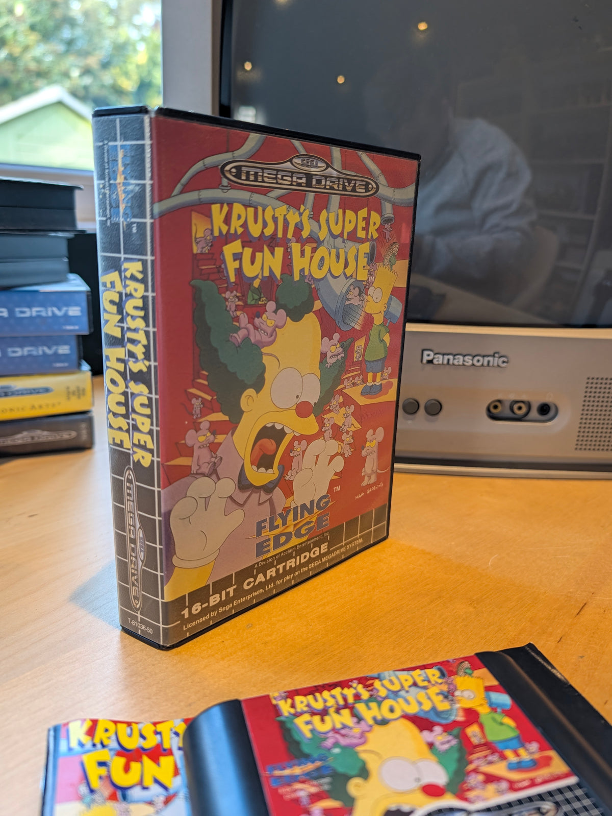 Krusty's Super Fun House - Sega Mega Drive - PAL - Boxed with Manual