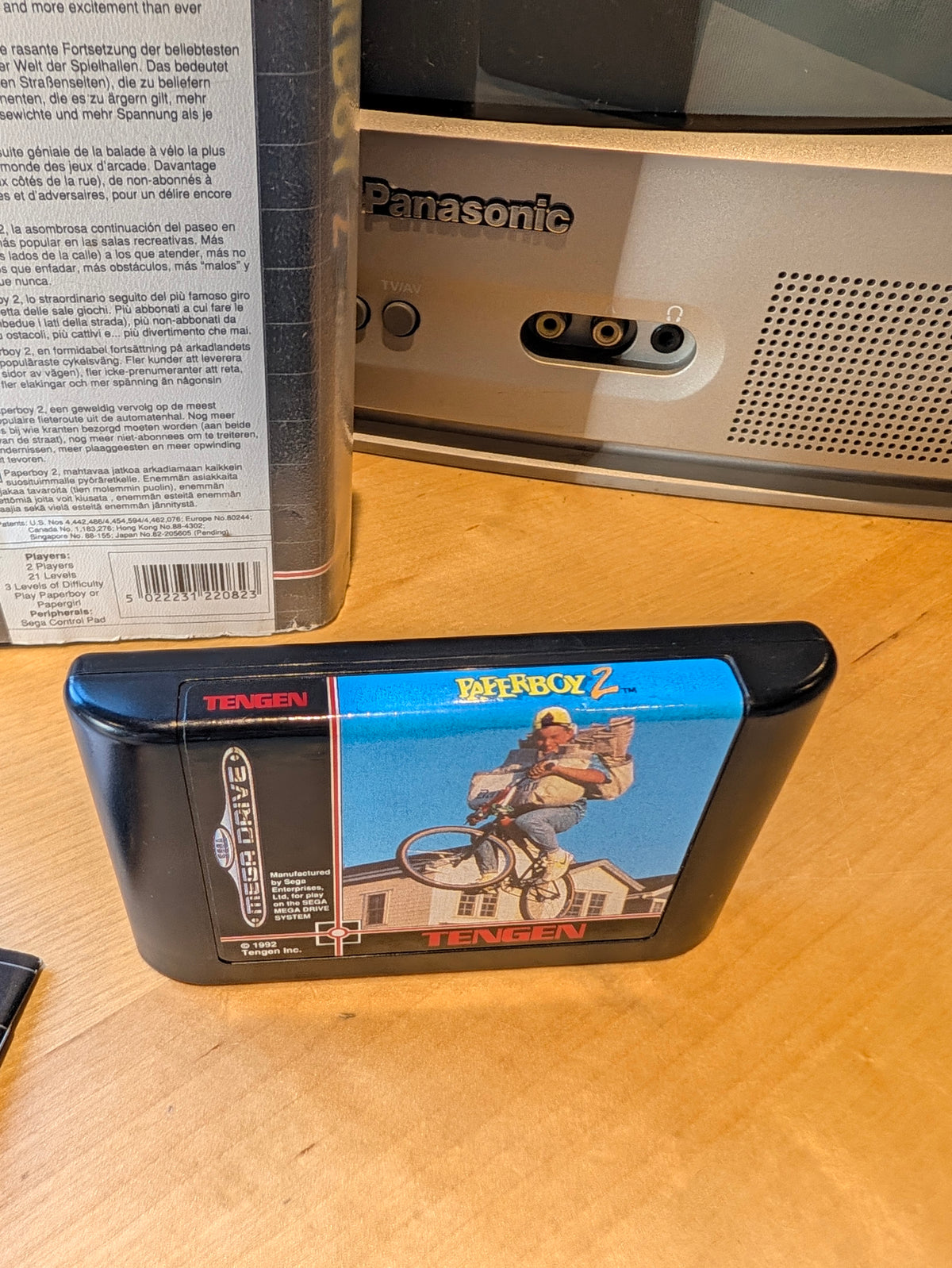 Paper Boy 2 - Sega Mega Drive - PAL - Boxed with Manual