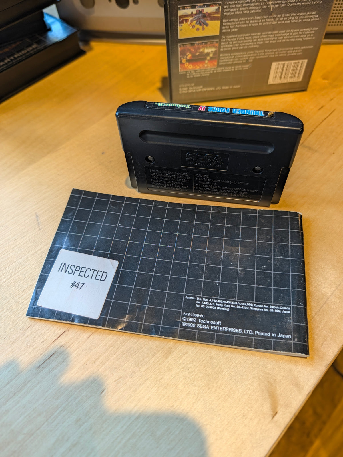 Thunder Force IV - Sega Mega Drive - PAL - Boxed with Manual