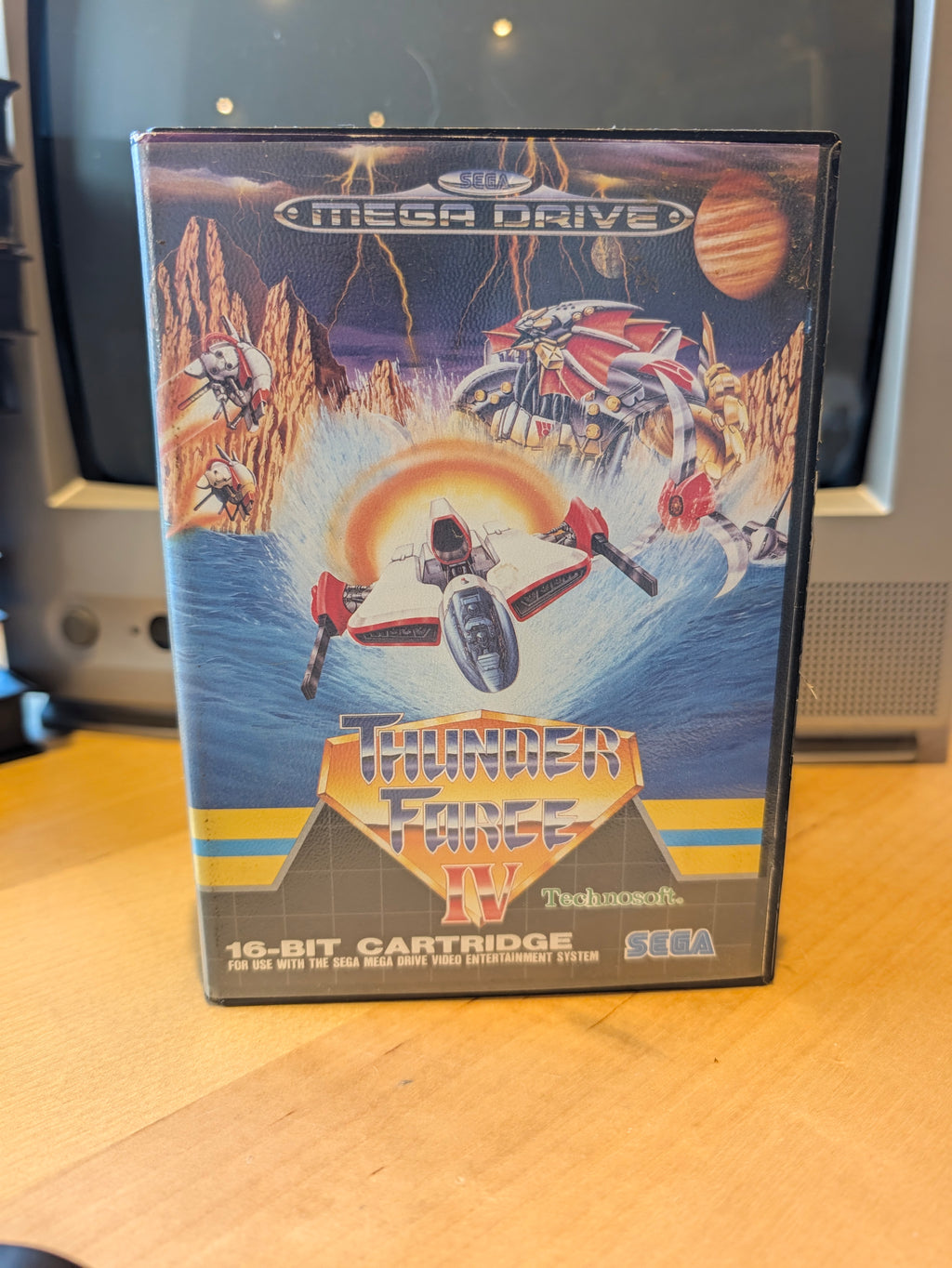 Thunder Force IV - Sega Mega Drive - PAL - Boxed with Manual