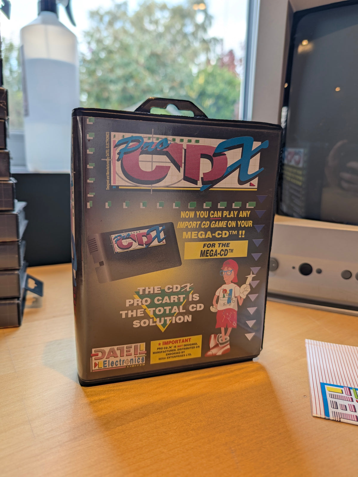Pro CD X Switcher - Datel - Sega Mega Drive - PAL - Boxed with Manual