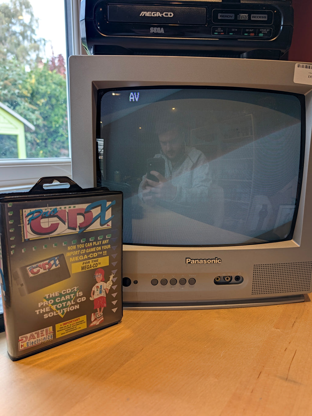 Pro CD X Switcher - Datel - Sega Mega Drive - PAL - Boxed with Manual