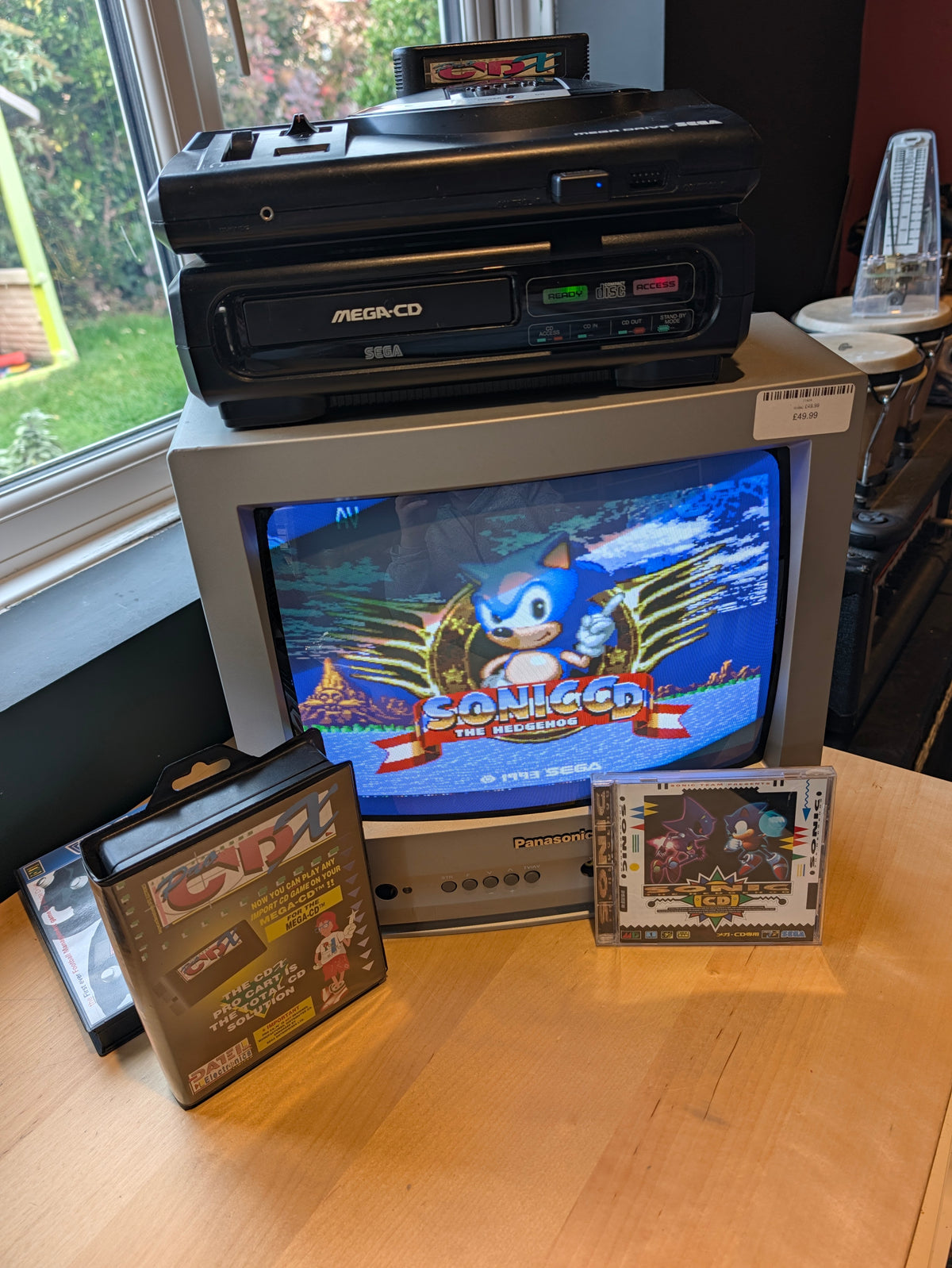 Pro CD X Switcher - Datel - Sega Mega Drive - PAL - Boxed with Manual