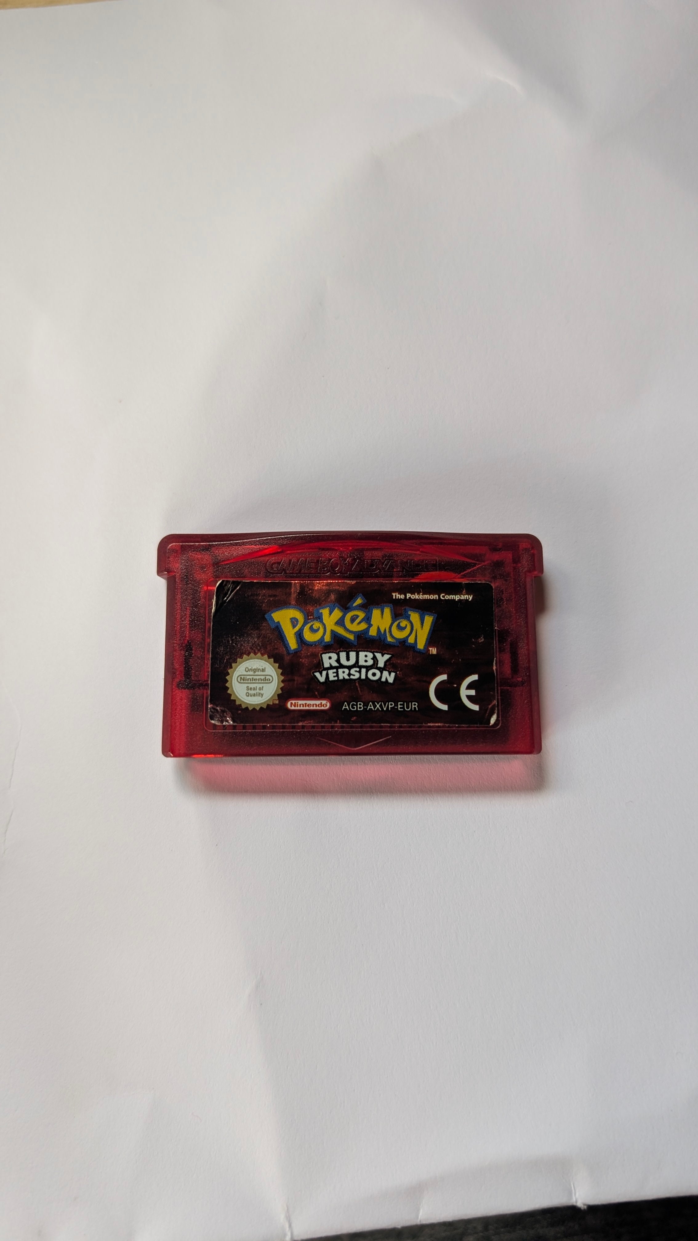 Pokemon Ruby - With New Battery